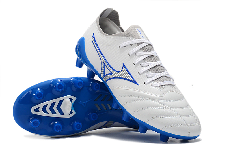 Mizuno Morelia Neo III Beta Elite White Blue - Lightweight Performance Football Boot Mizuno Morelia Neo III Beta Elite White Blue - Lightweight Performance Football Boot