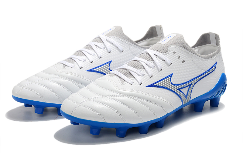 Mizuno Morelia Neo III Beta Elite White Blue - Lightweight Performance Football Boot Mizuno Morelia Neo III Beta Elite White Blue - Lightweight Performance Football Boot