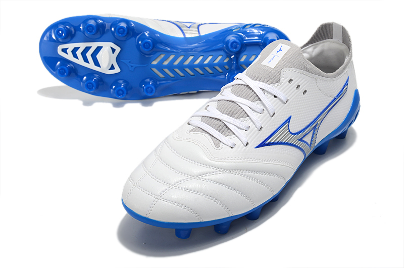 Mizuno Morelia Neo III Beta Elite White Blue - Lightweight Performance Football Boot Mizuno Morelia Neo III Beta Elite White Blue - Lightweight Performance Football Boot