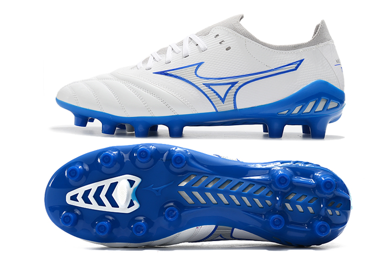 Mizuno Morelia Neo III Beta Elite White Blue - Lightweight Performance Football Boot Mizuno Morelia Neo III Beta Elite White Blue - Lightweight Performance Football Boot