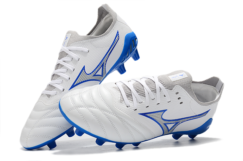 Mizuno Morelia Neo III Beta Elite White Blue - Lightweight Performance Football Boot Mizuno Morelia Neo III Beta Elite White Blue - Lightweight Performance Football Boot