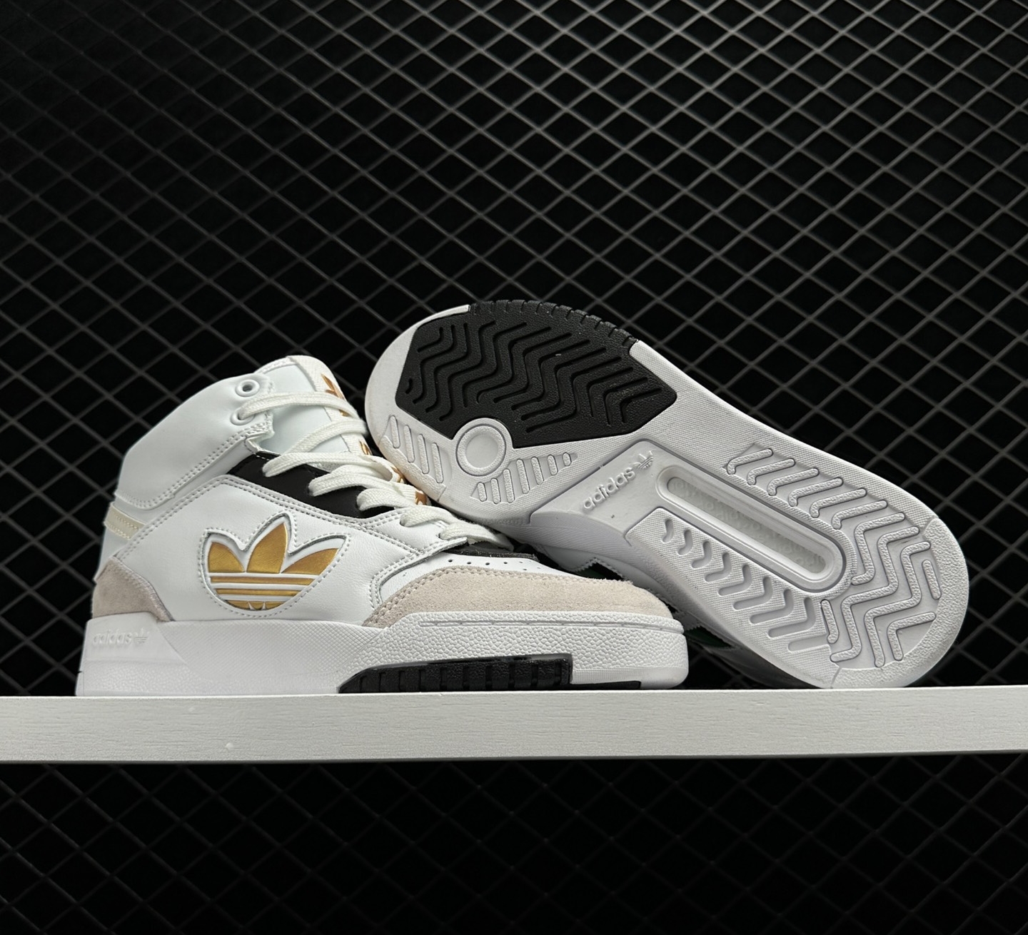 Adidas Originals Drop Step XL - White/Gray/Gold GZ1581 | Buy Online