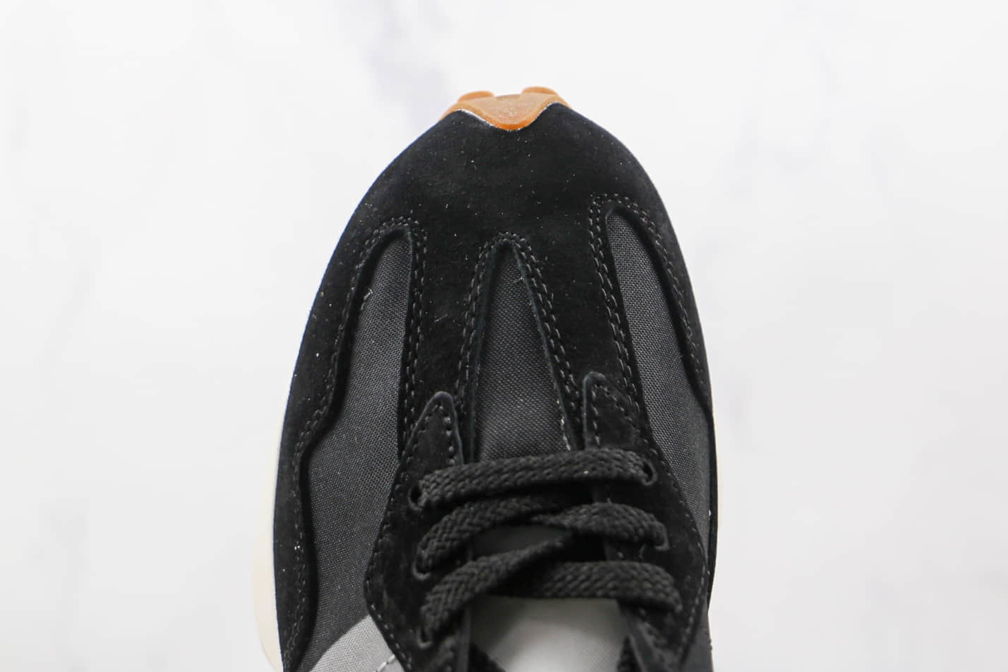 New Balance 327 'Black Castlerock' MS327STC - Sleek & Stylish Footwear