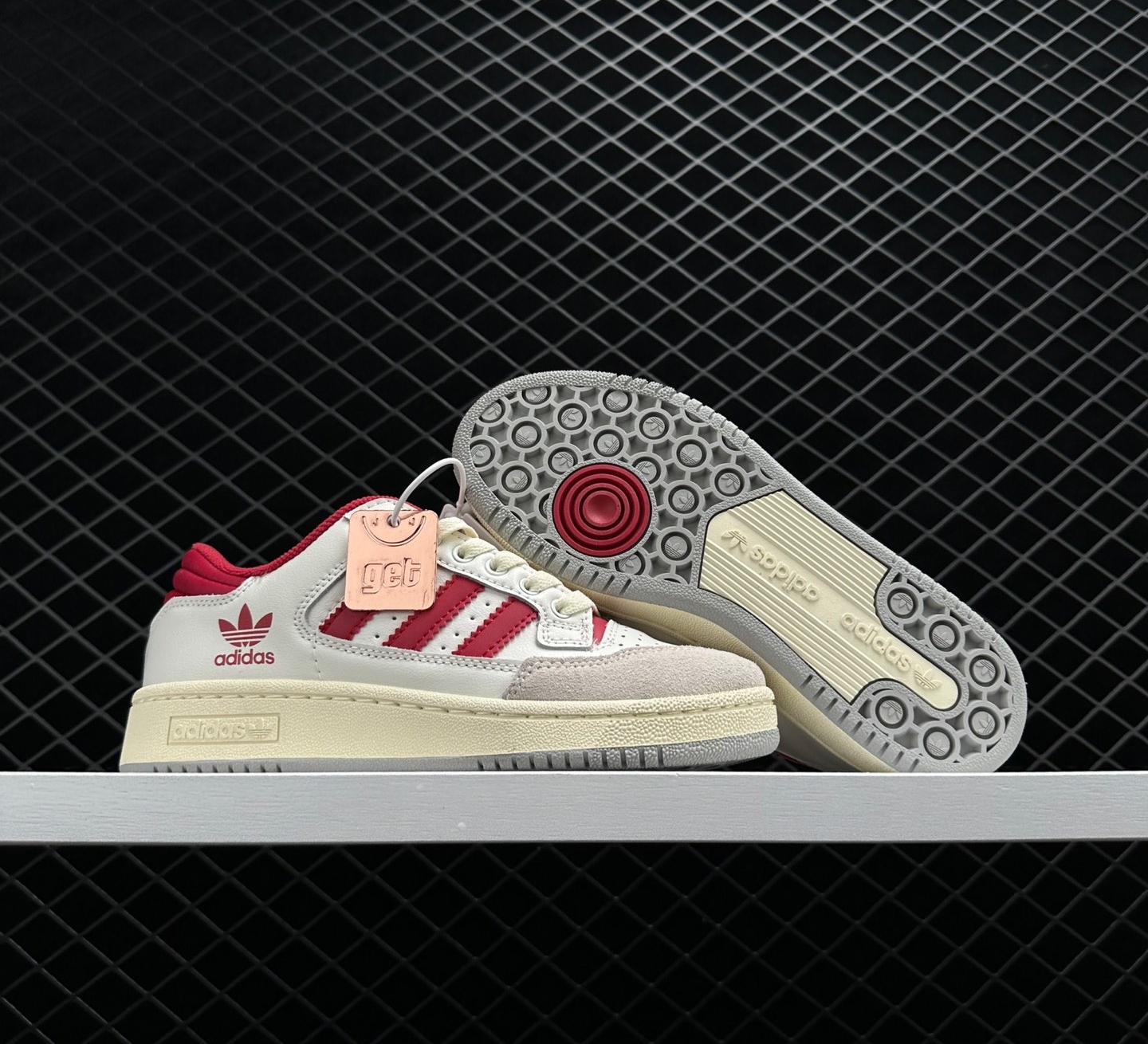 Adidas Centennial 85 Low 'White Scarlet' HQ6278 - Stylish and Authentic Sneakers Adidas Centennial 85 Low 'White Scarlet' HQ6278 - Stylish and Authentic Sneakers