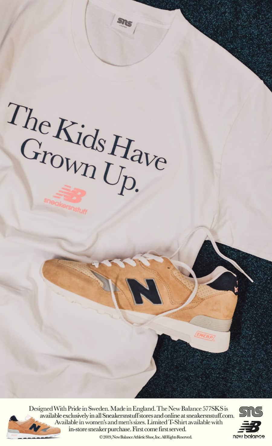 New Balance x Sneakersnstuff 577 'Grown Up' M577SKS - Limited Edition