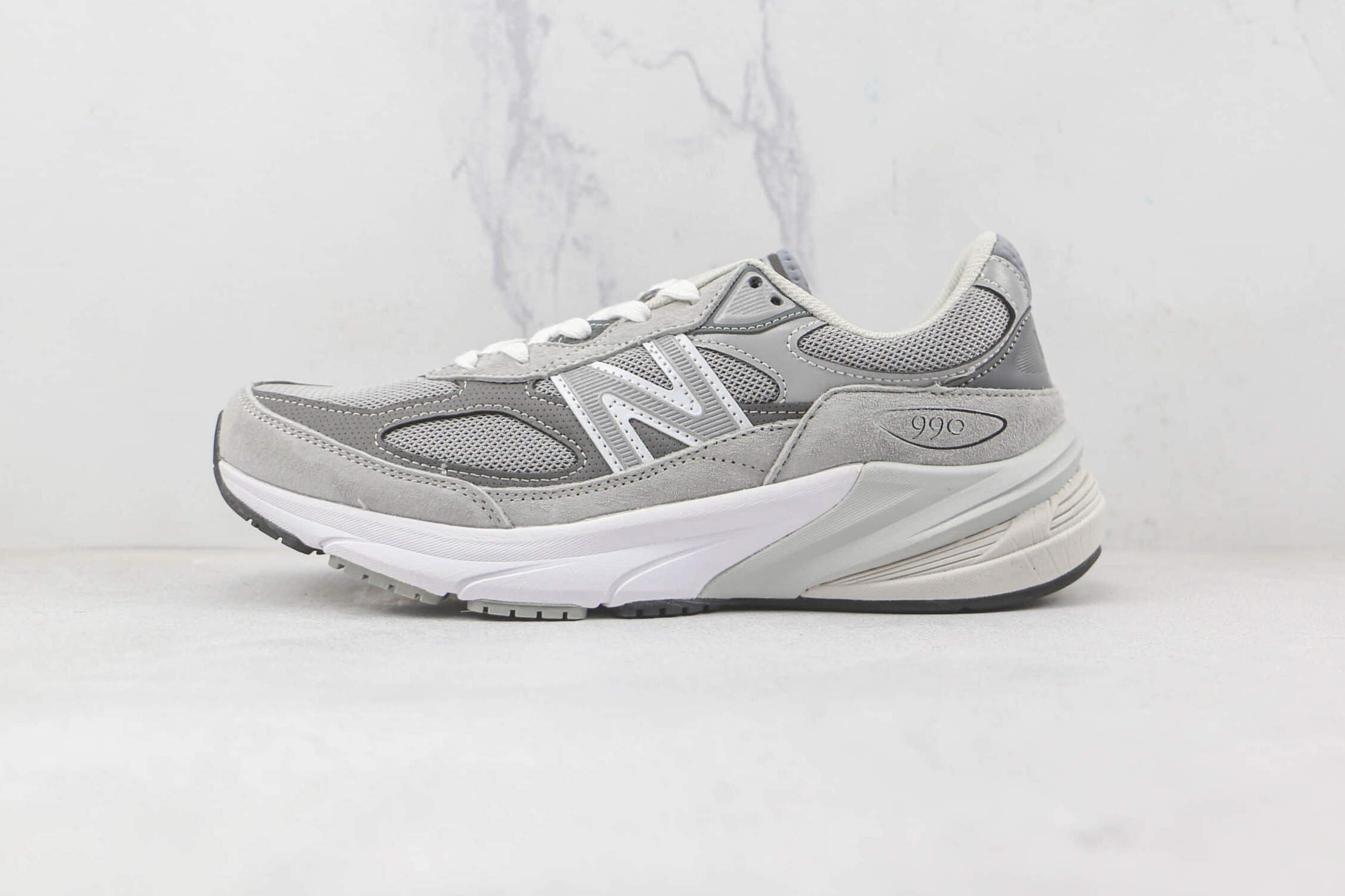 New Balance 990v6 Made in USA 'Grey' - Stylish and Comfortable Sneakers