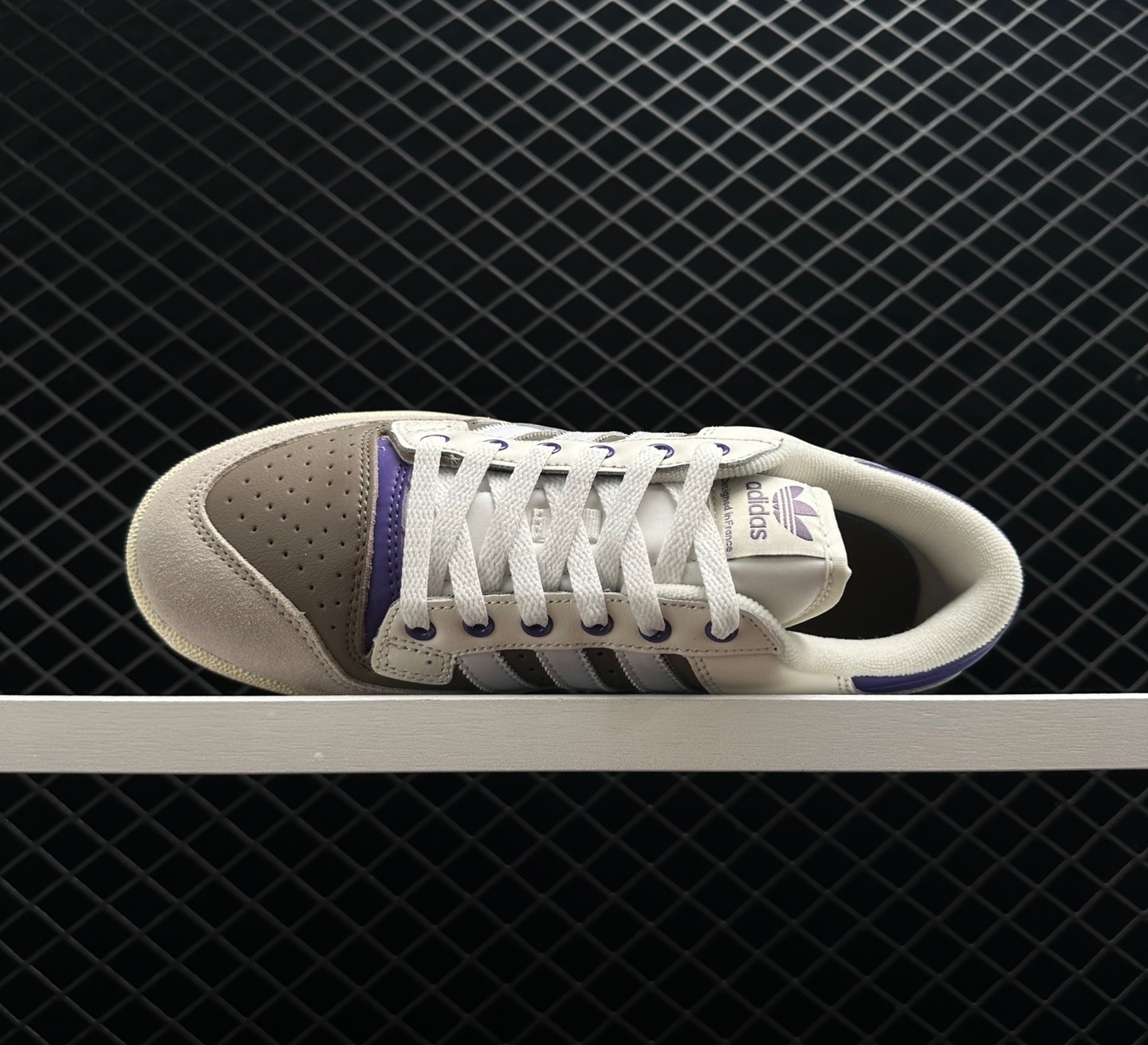 Adidas Originals Centennial 85 Low - White/Purple/Gray IE2369
