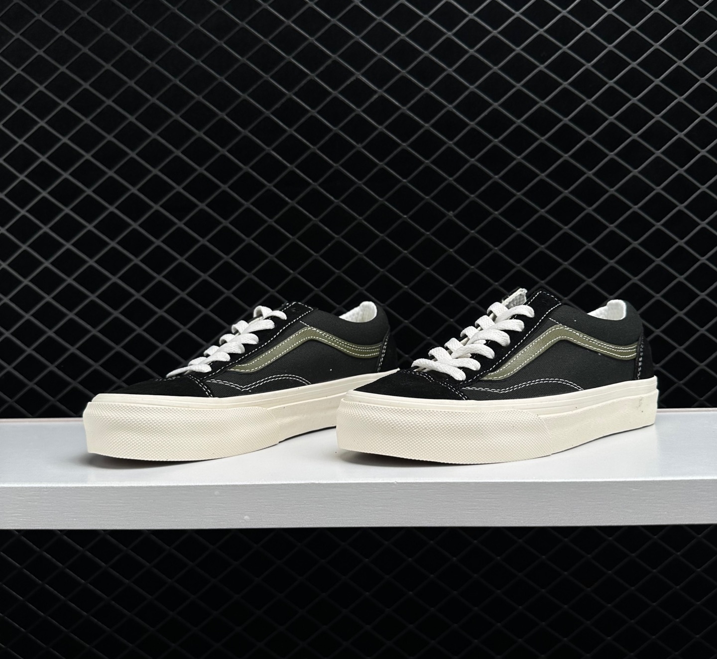Vans Vintage Style 36 'Black Gray' VN0A3DZ3VTA - Classic Retro Sneakers
