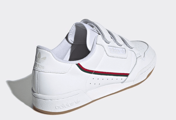 Adidas Continental 80 Strap 'Cloud White' EE5359 - Classic Style and Comfort