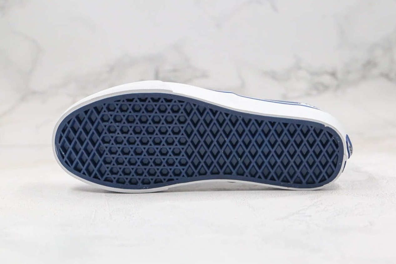Vans Canvas Sneakers Low - Blue | Trendy Casual Shoes for Men