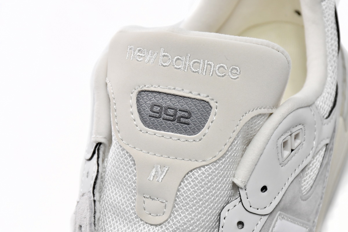 New Balance 992 White Silver Nimbus Cloud | M992MD New Balance 992 White Silver Nimbus Cloud | M992MD