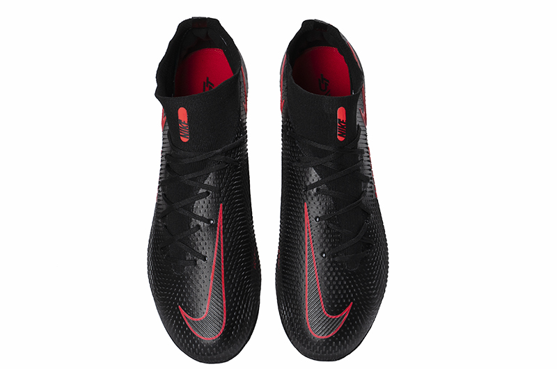 Nike Phantom GT Elite DF FG Black Chile Red CW6589-060 | Premium Soccer Cleats