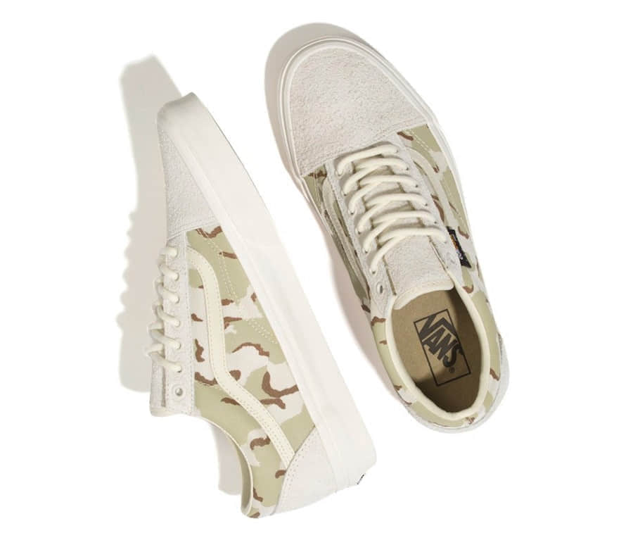 Vans Old Skool Cordura 'White Asparagus Camo' VN0A4BV5VZK - Stylish Camo Sneakers for Men
