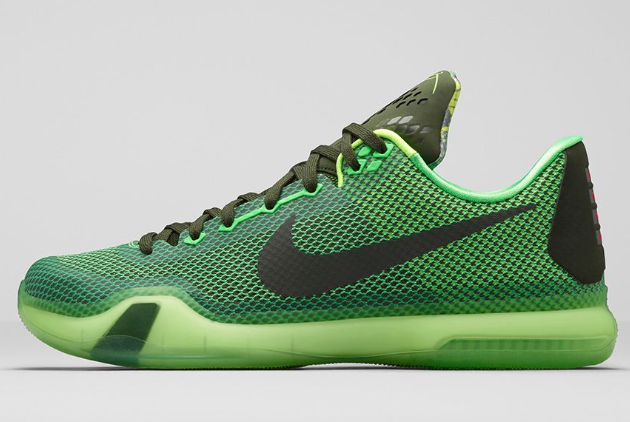 Nike Kobe 10 "Green Vino" 705317-333