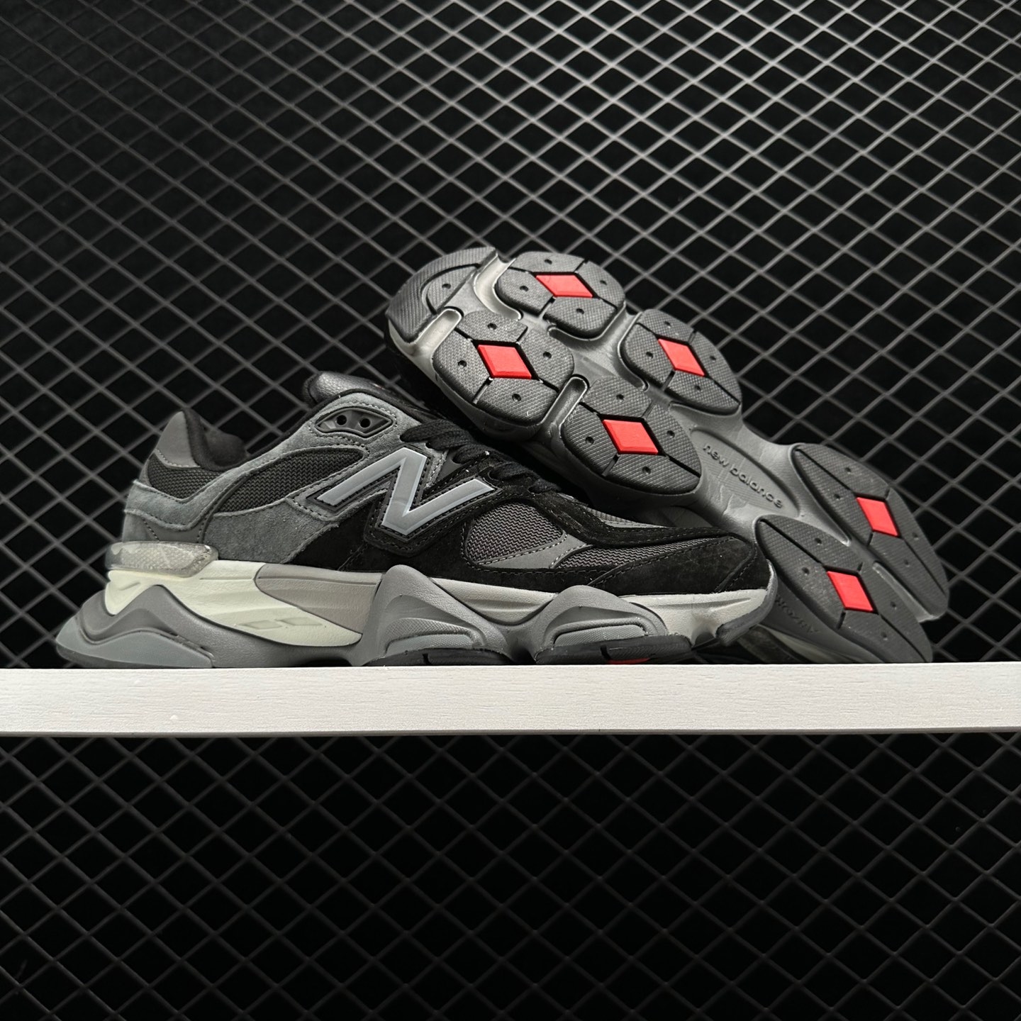 New Balance 9060 'Black Castlerock' U9060BLK - Sleek and Stylish Athletic Shoes