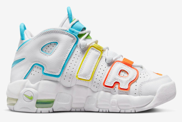 Nike Air More Uptempo 'White Multi' FJ4624-100 - Stylish and Versatile Footwear Nike Air More Uptempo 'White Multi' FJ4624-100 - Stylish and Versatile Footwear