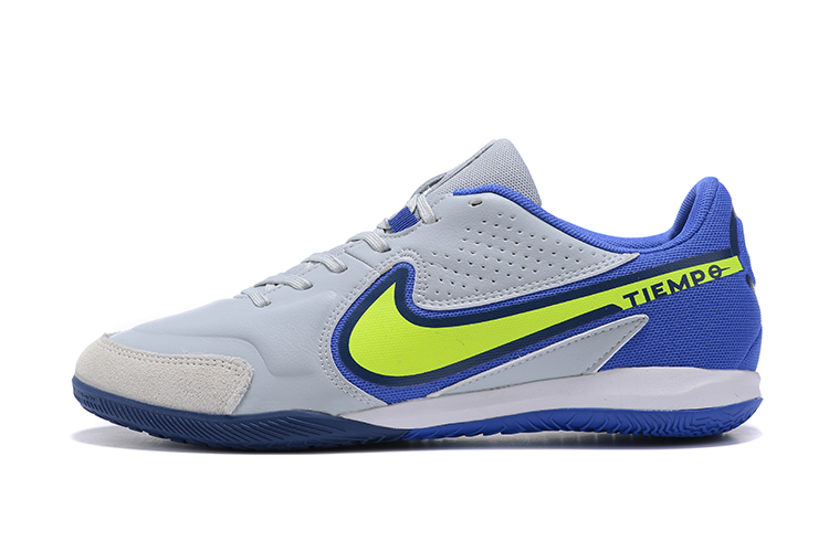 Nike LEGEND 9 ACADEMY IC Indoor Court GREY FOG Gray Blue Green DA1190-075