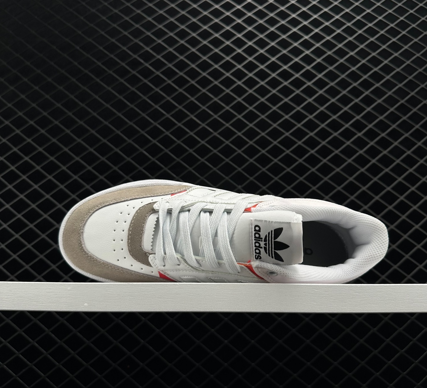 Adidas Originals Drop Step XL Low Sneakers - Off White/Navy/Black