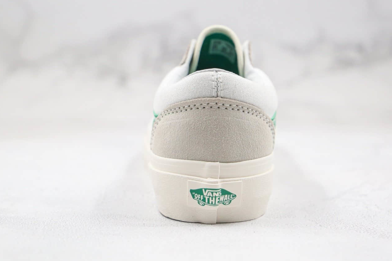 Vans Old Skool Vintage Sport White Kelly Green Sneakers - VN0003Z6IL4
