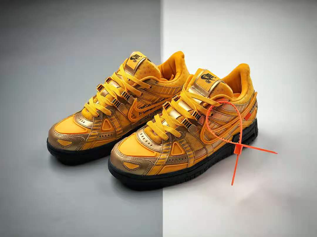 Nike Off-White x Air Rubber Dunk 'University Gold' CU6015-700 | Exclusive Release