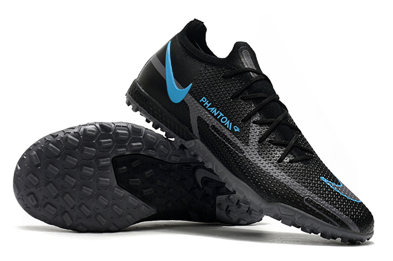 Nike Phantom GT 2 Pro TF - Black: Premium Turf Soccer Shoes