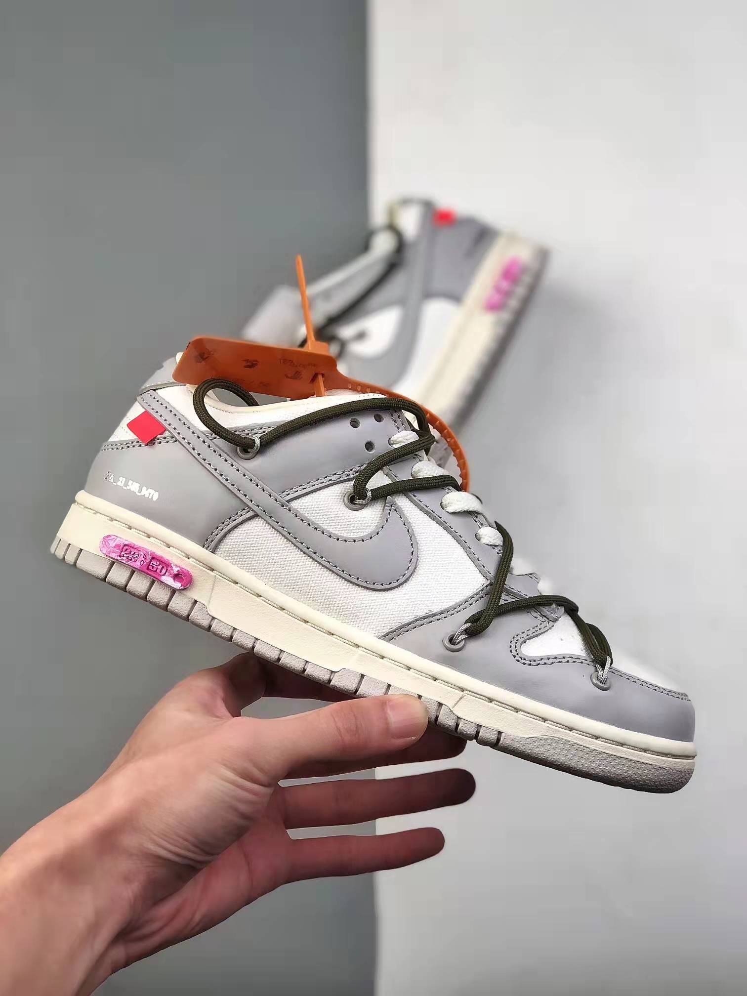 Nike Off-White Dunk Low 'Lot 14 of 50' DJ0950-106 - Limited Edition Collaboration Sneakers