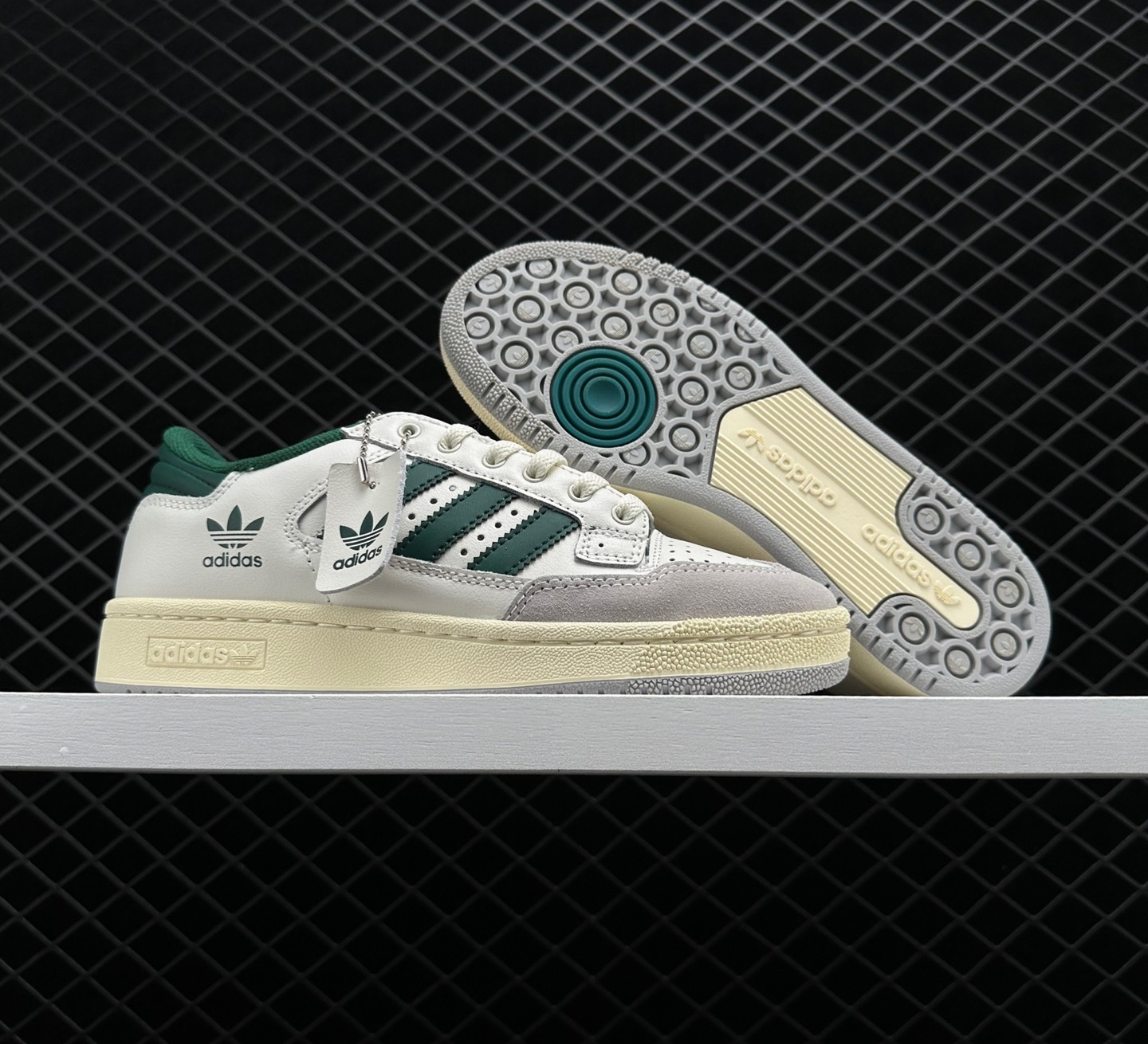 Adidas Centennial 85 Low 'Cloud White Green' GX2214 - Premium Sneaker Collection