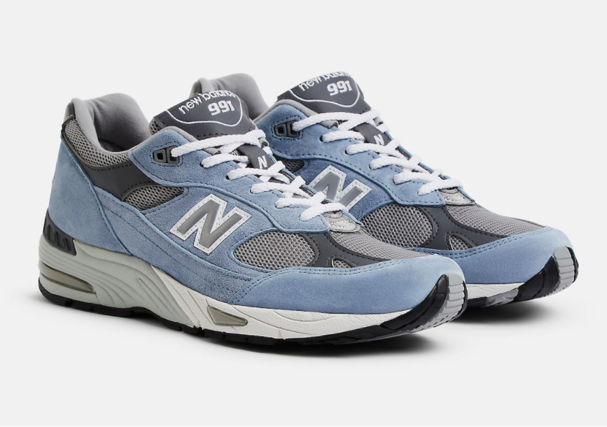 New Balance 991 Made in England 'Dusty Blue' M991BGG - Premium Quality Comfort and Style