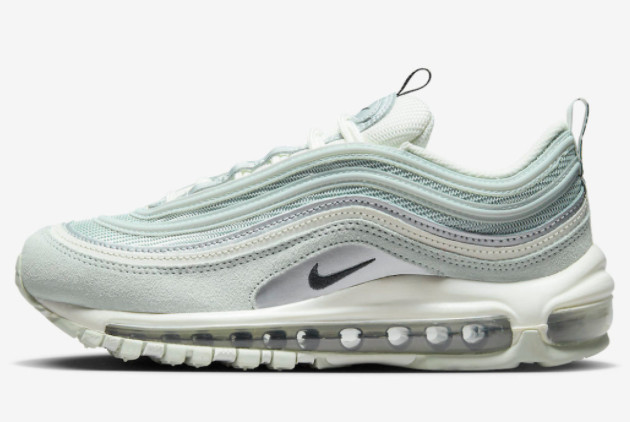 Nike Air Max 97 'Light Silver' Light Silver/Dark Smoke Grey-Sail FB8471-001 - Shop Now for Stylish Sneakers!