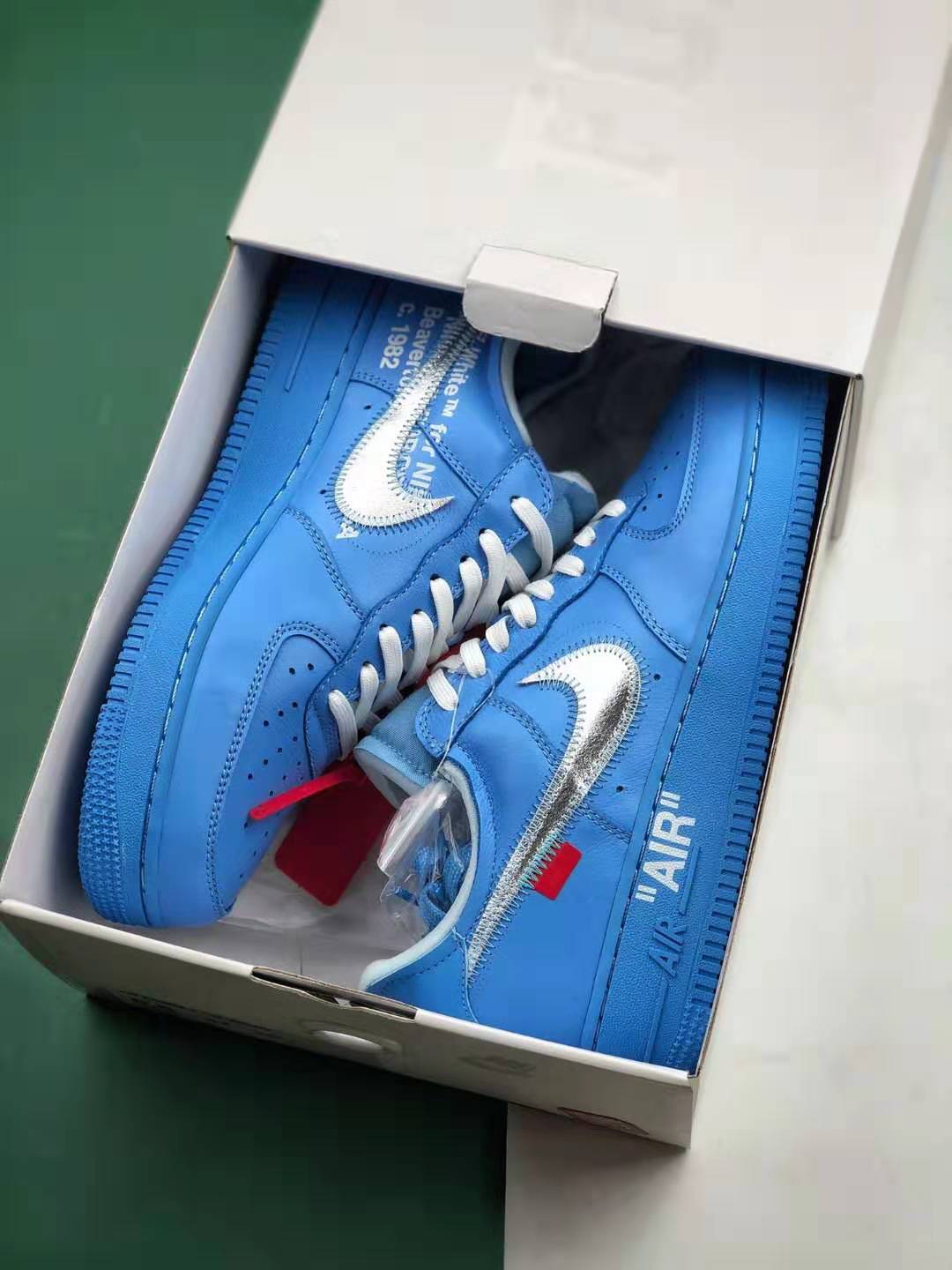 Nike Air Force 1 Low Off-White MCA University Blue - Limited Edition Sneakers