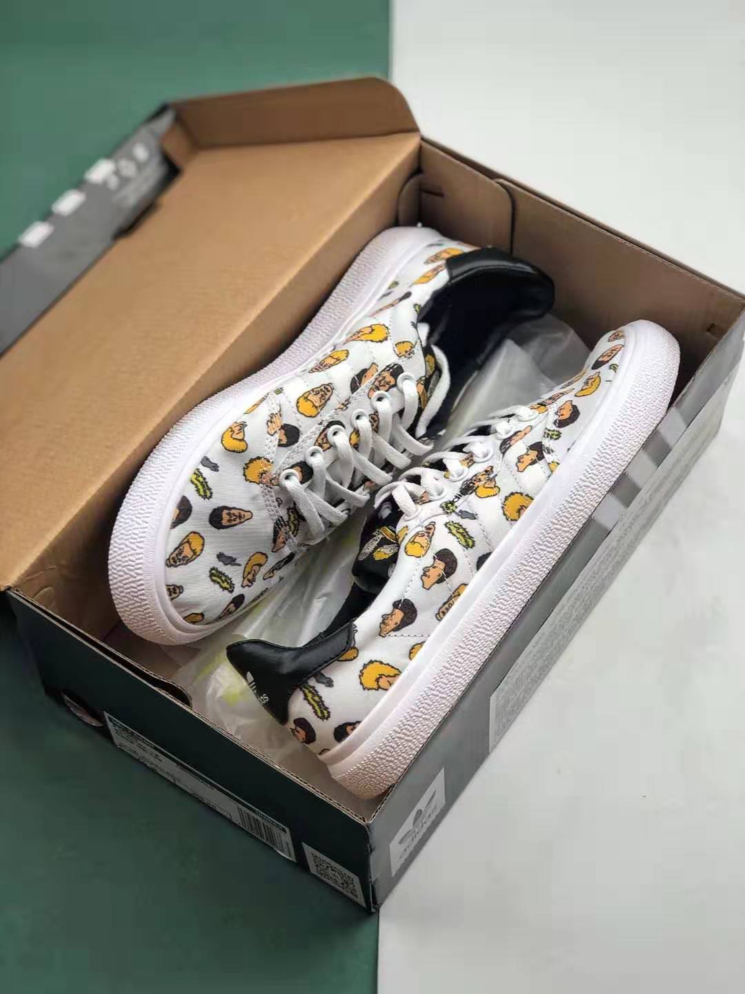 Adidas Beavis and Butthead x 3MC Vulc Cloud White F35088 – Limited Edition Collaboration