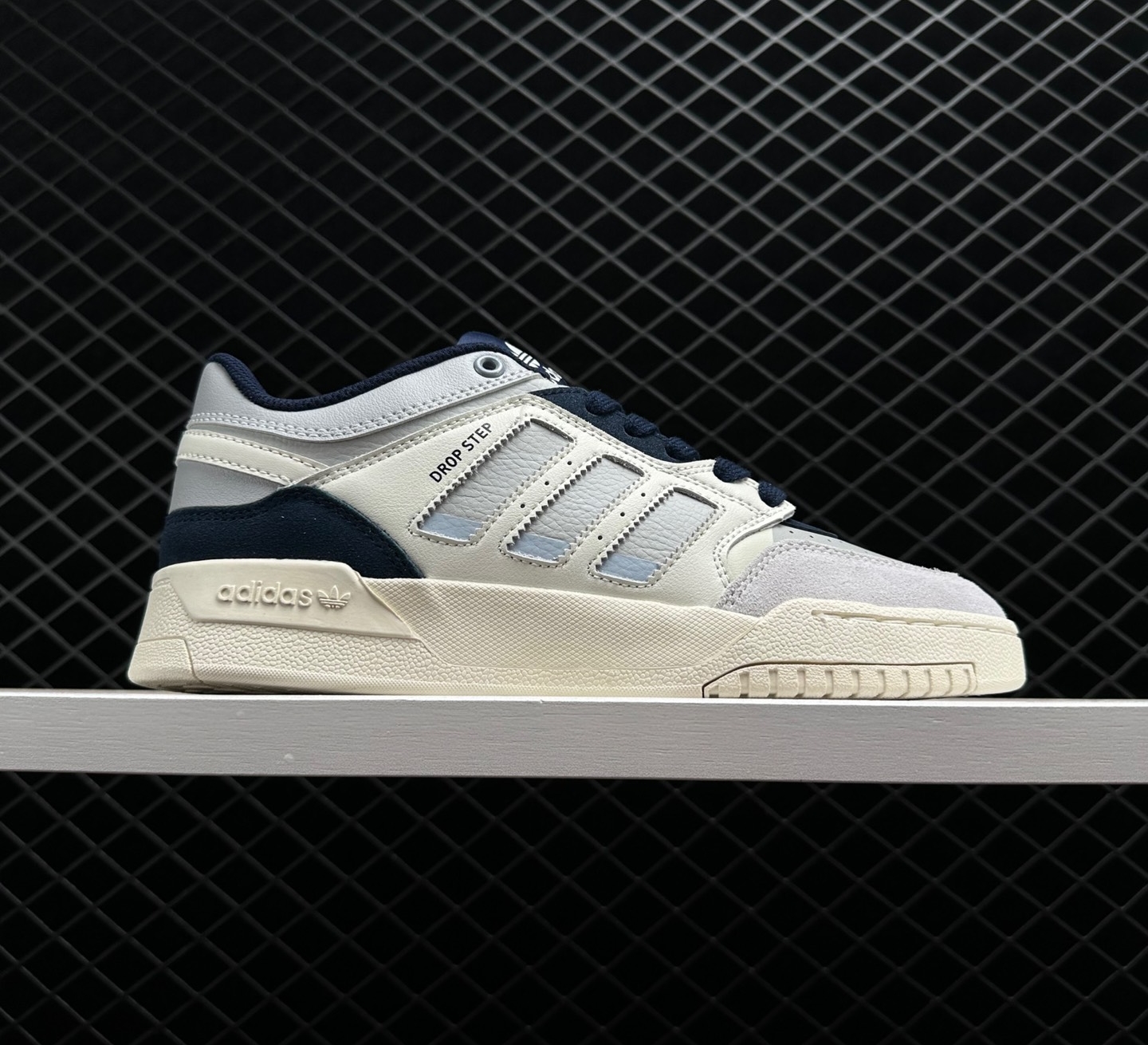 Adidas Originals Drop Step Low 'Gray White Light Grayblue' Sneakers - HQ7119
