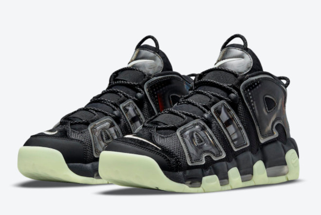 Nike Air More Uptempo 'Utagawa Kuniyoshi' Off Noir/Sail-Pure Platinum-Black DM6213-045 - Latest Release from Nike.
