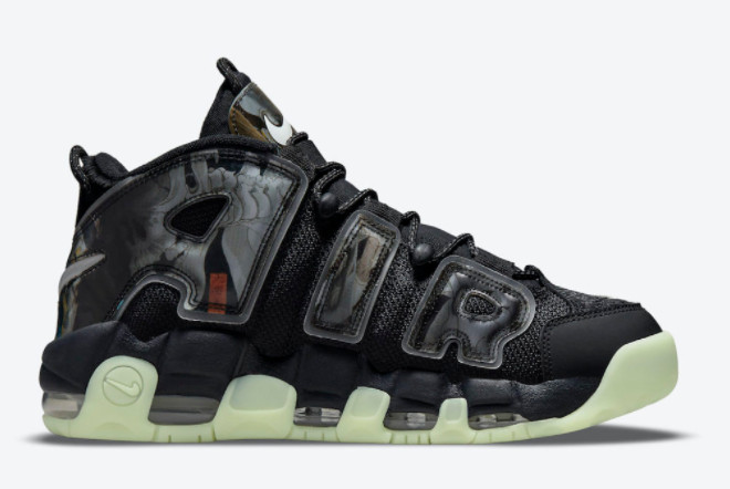 Nike Air More Uptempo 'Utagawa Kuniyoshi' Off Noir/Sail-Pure Platinum-Black DM6213-045 - Latest Release from Nike.
