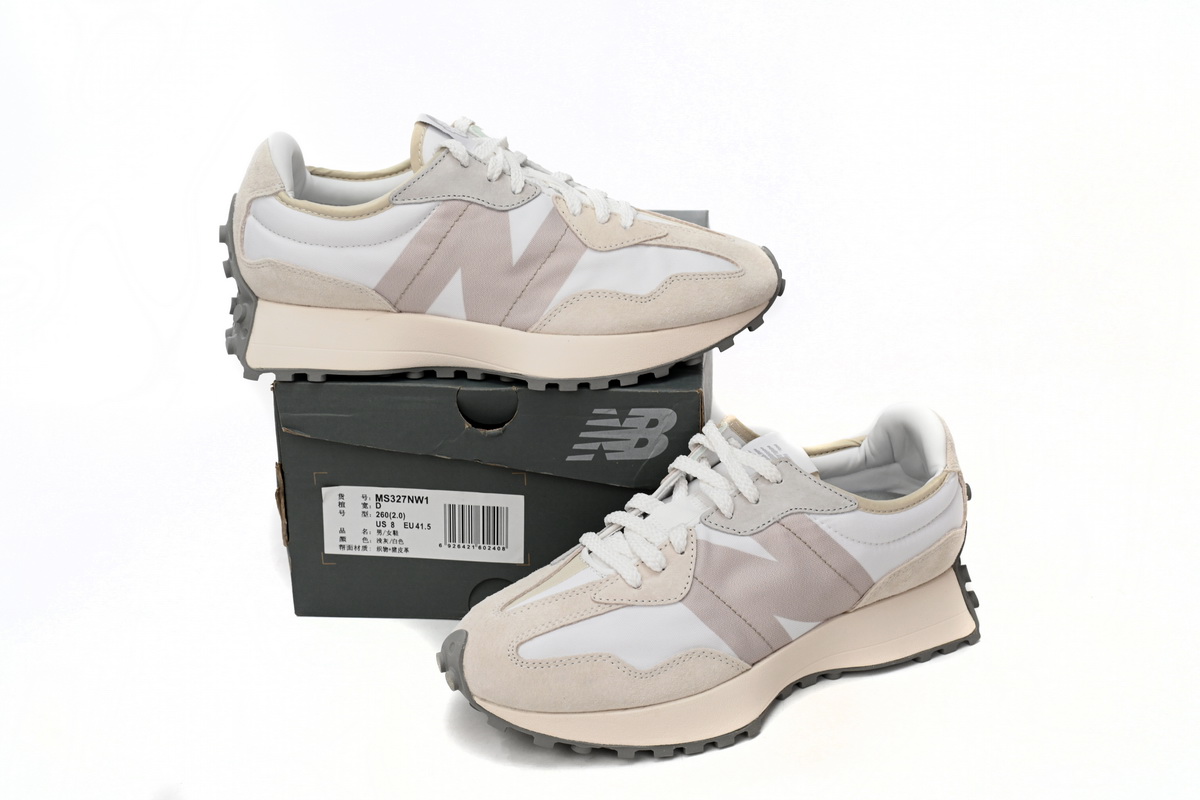 New Balance Noritake X 327 'Light Grey' MS327NW1 - Stylish and Comfortable Sneakers New Balance Noritake X 327 'Light Grey' MS327NW1 - Stylish and Comfortable Sneakers