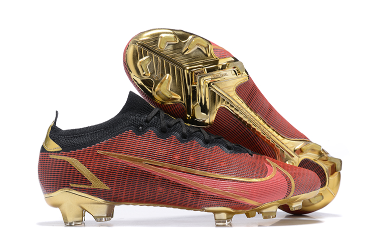 Nike Mercurial Vapor 14 Elite FG Red Golden - Top Performance Football Cleats