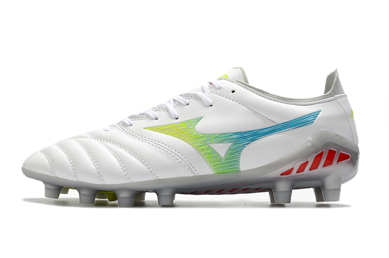 Mizuno Morelia Neo III Beta Japan FG - White Safety Yellow | Top-quality Football Boots