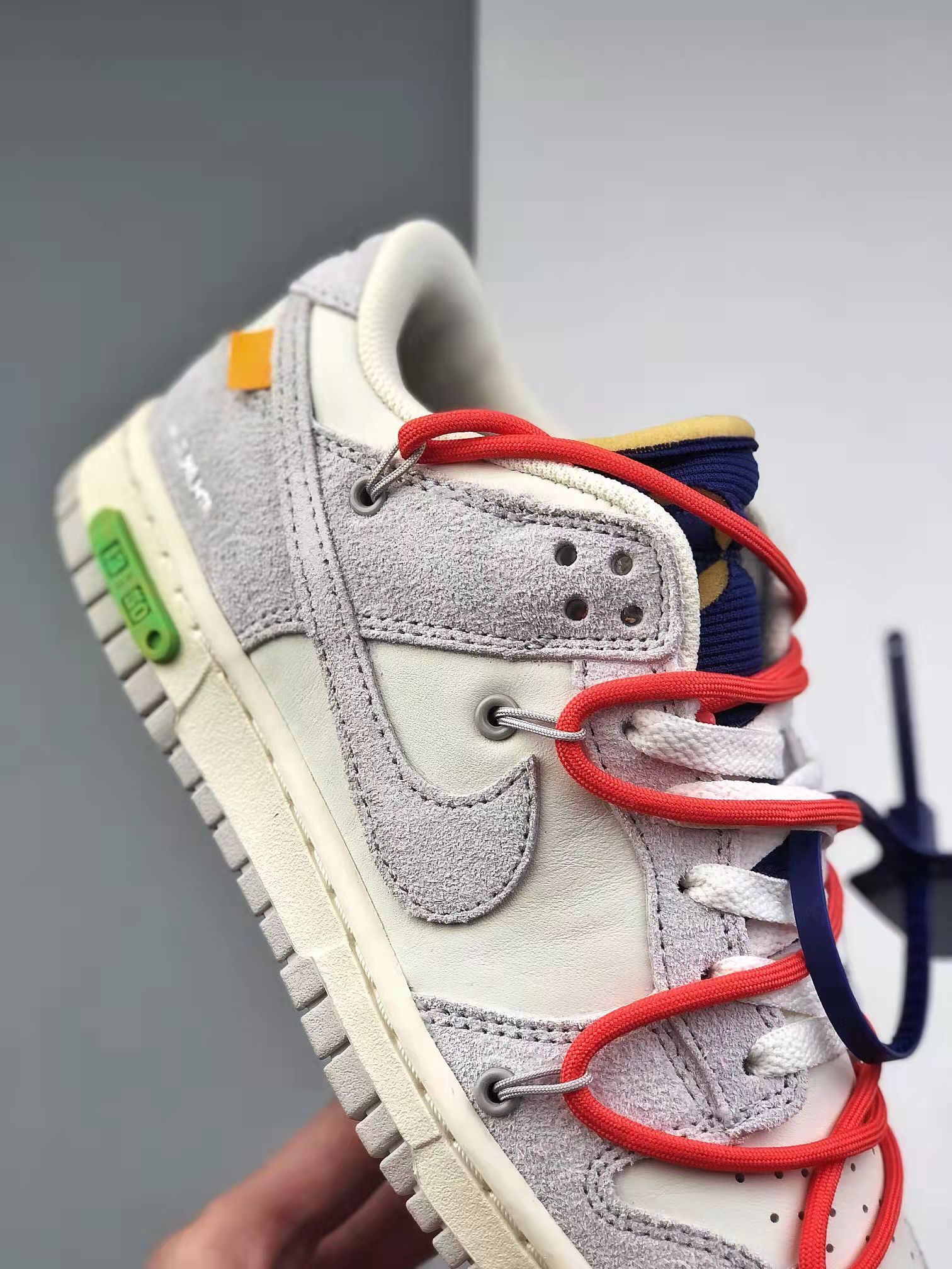 Nike Off-White x Dunk Low 'Lot 13 of 50' DJ0950-110: Exclusive Limited Edition Collaboration