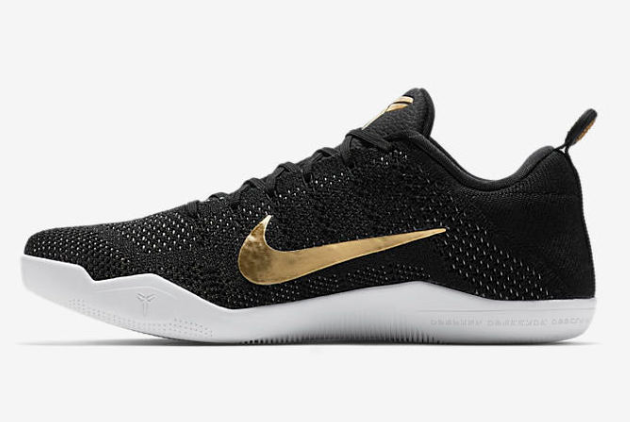 Nike Kobe 11 Elite "GCR" ​Black/Metallic Gold 885869-070