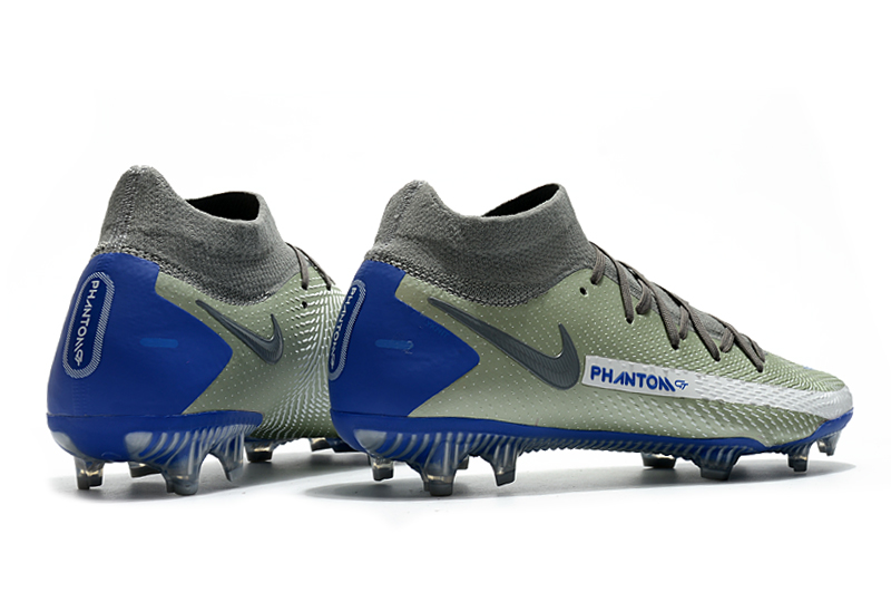 Nike Phantom GT Elite DF FG Silver Blue - Best Firm Ground Soccer Cleats Nike Phantom GT Elite DF FG Silver Blue - Best Firm Ground Soccer Cleats