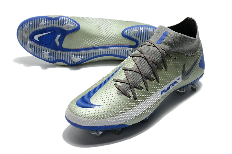 Nike Phantom GT Elite DF FG Silver Blue - Best Firm Ground Soccer Cleats Nike Phantom GT Elite DF FG Silver Blue - Best Firm Ground Soccer Cleats