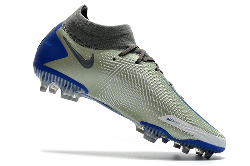 Nike Phantom GT Elite DF FG Silver Blue - Best Firm Ground Soccer Cleats Nike Phantom GT Elite DF FG Silver Blue - Best Firm Ground Soccer Cleats