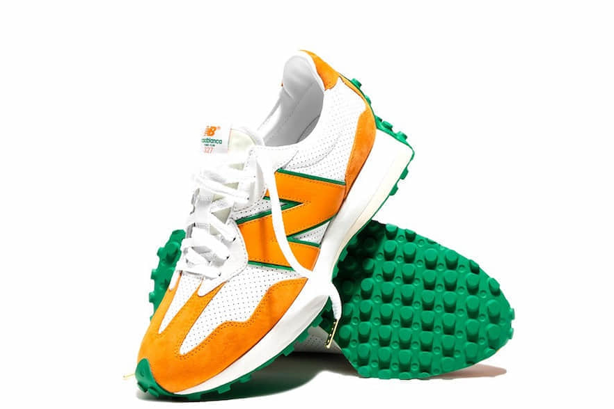 New Balance Casablanca x 327 'Idealist - Orange' MS327CBB - Stylish and Vibrant Men's Sneakers New Balance Casablanca x 327 'Idealist - Orange' MS327CBB - Stylish and Vibrant Men's Sneakers