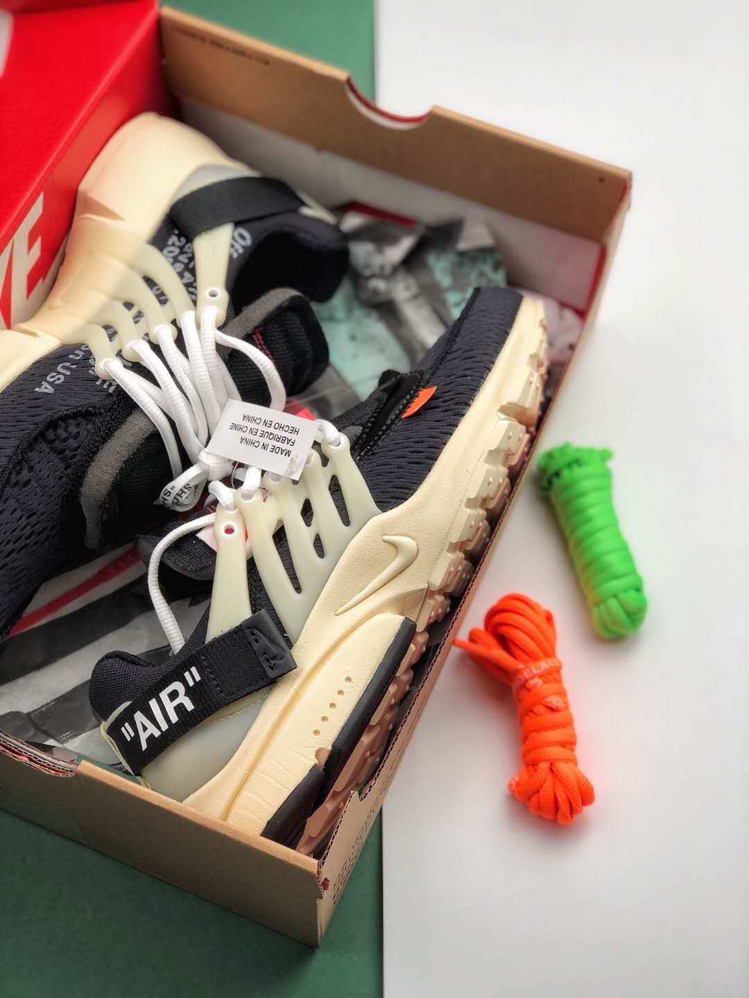 Nike Off-White x Air Presto 'The Ten' AA3830-001 - Shop Now for Exclusive Collaboration
