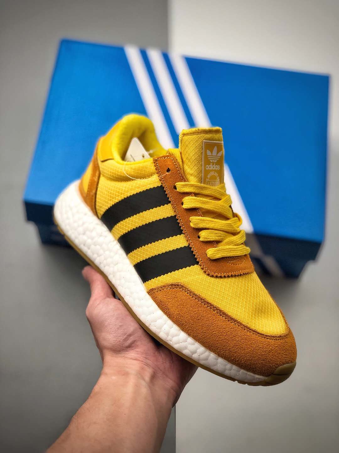 Adidas I-5923 'Yellow Gum' BD7612 - Stylish Sneakers with Vibrant Appeal